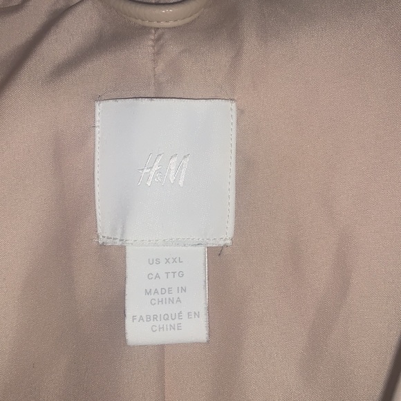 Faux leather jacket - Picture 4 of 13